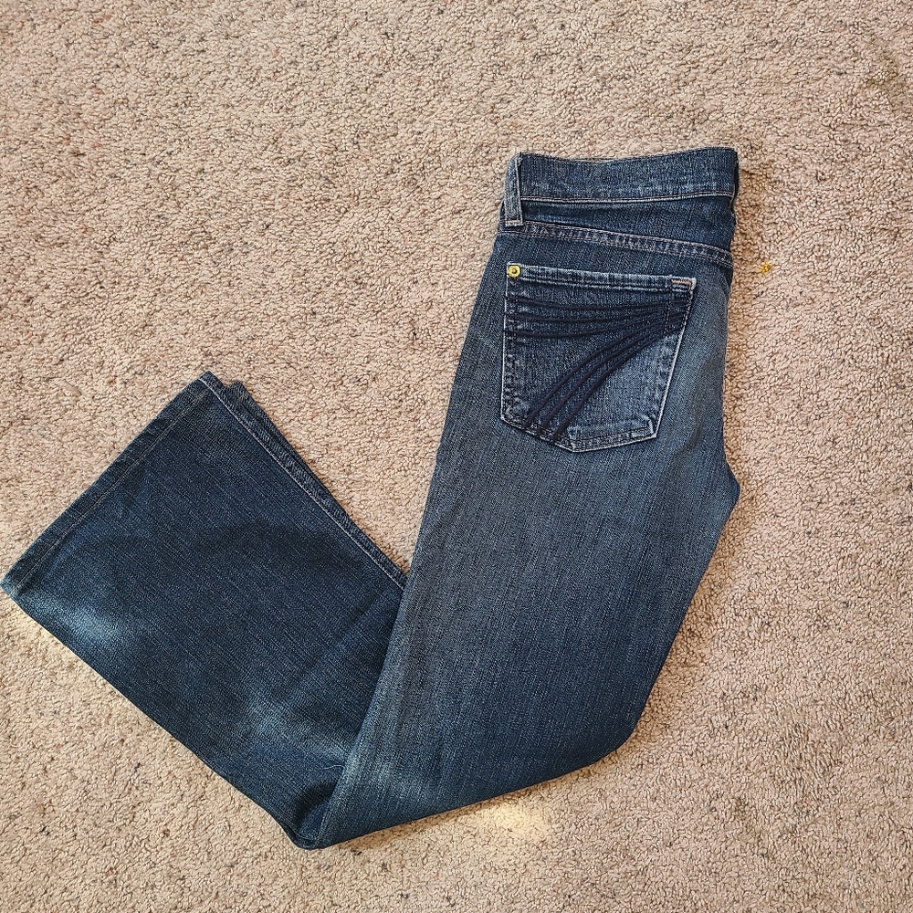 Women's 7 for all mankind dojo jeans 27 inseam
